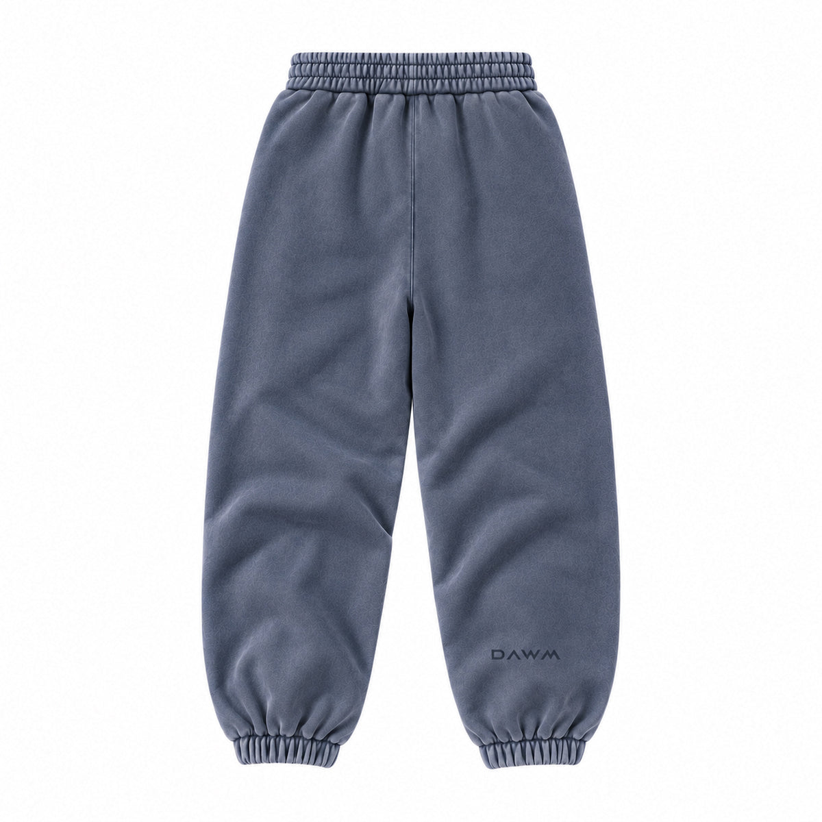 DAWM ESSENTIAL 01 355 GSM fleece sweatpants in Slate, alternate view