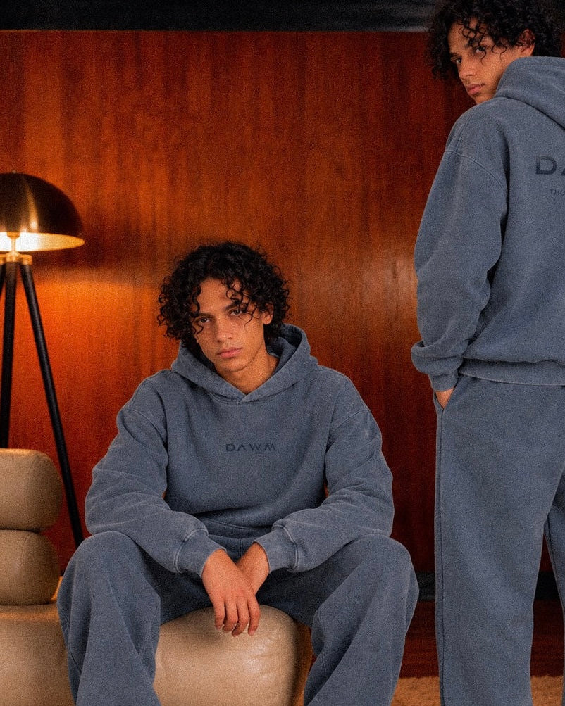 Fleece Hoodie — Slate